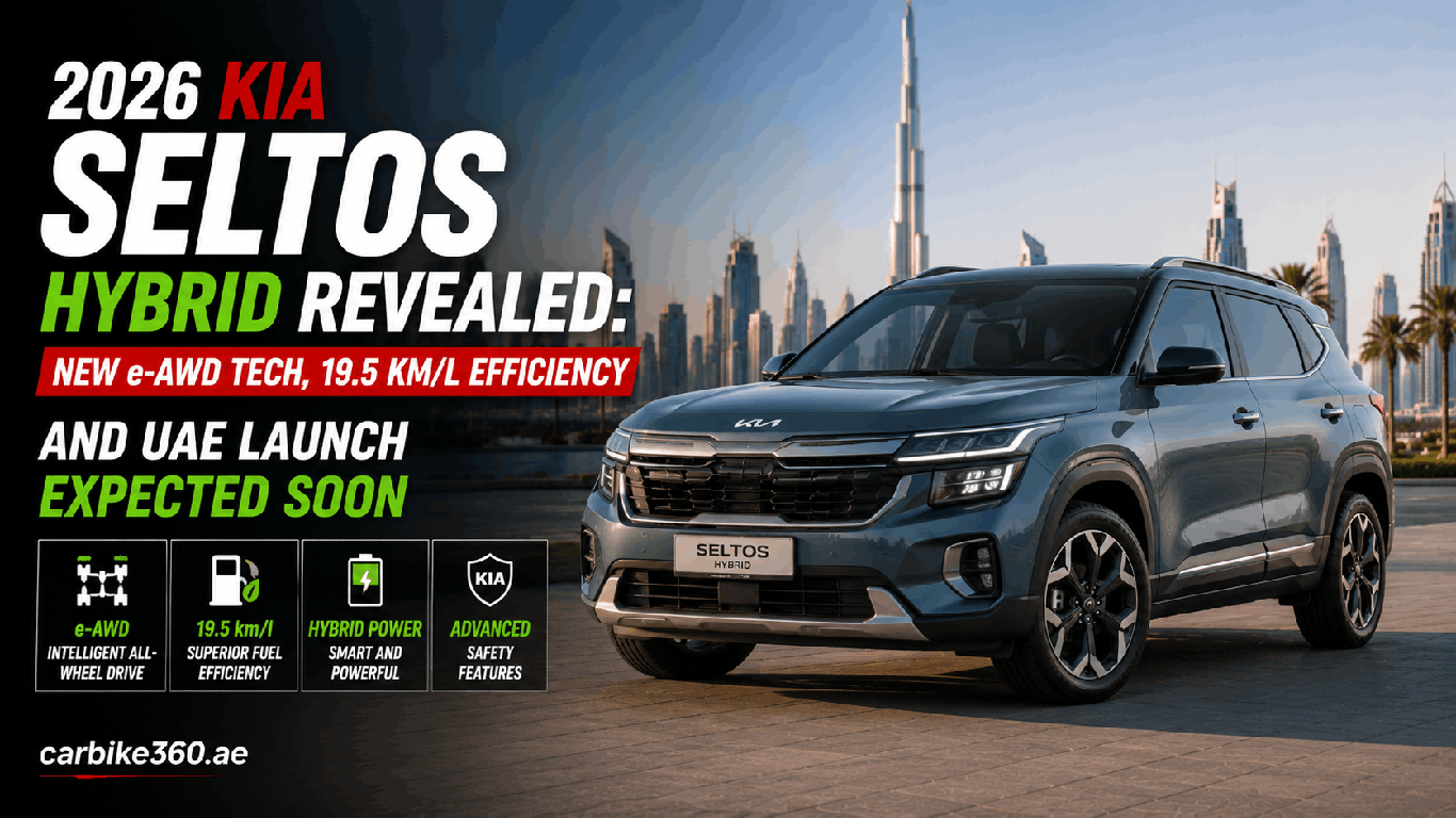 2026 Kia Seltos Hybrid Revealed: New e-AWD Tech, 19.5 km/l Efficiency and UAE Launch Expected Soon