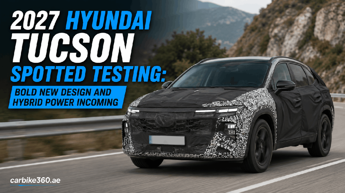 2027 Hyundai Tucson Spotted Testing: Bold New Design and Hybrid Power Incoming