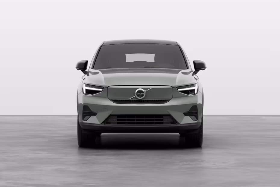 Volvo C40 Recharge 2026 front view with LED headlights
