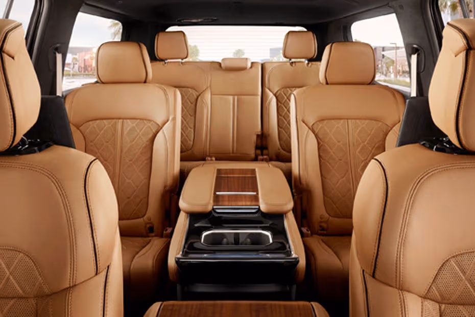 Jeep Grand Wagoneer 2026 Front Rear Seats View Together