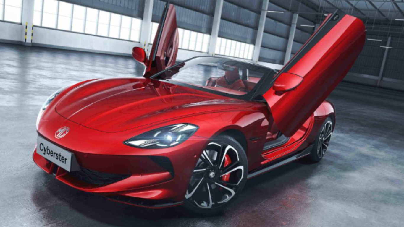 The MG Cyberster is set to hit the roads in the Middle East