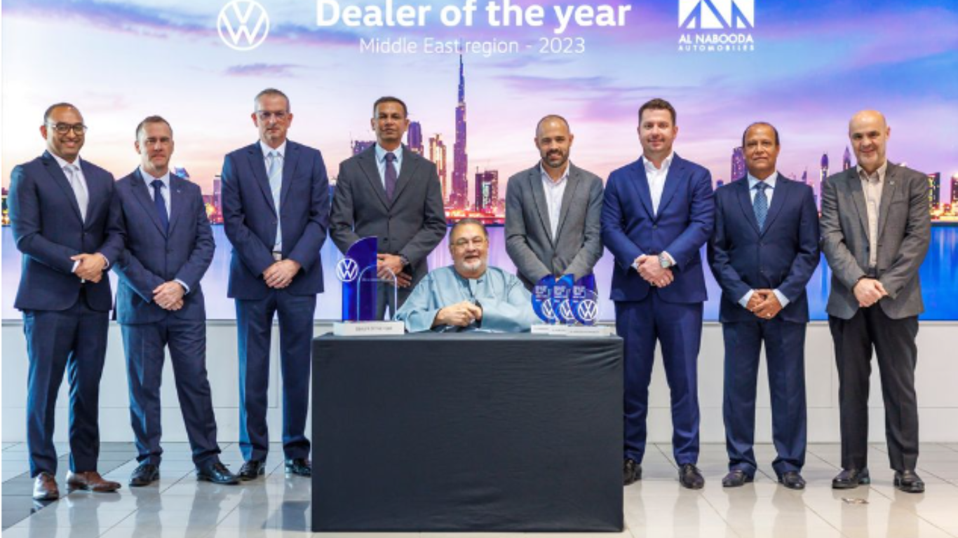Al Nabooda Automobiles Clinches Back-to-Back Volkswagen Middle East Dealer of the Year Awards