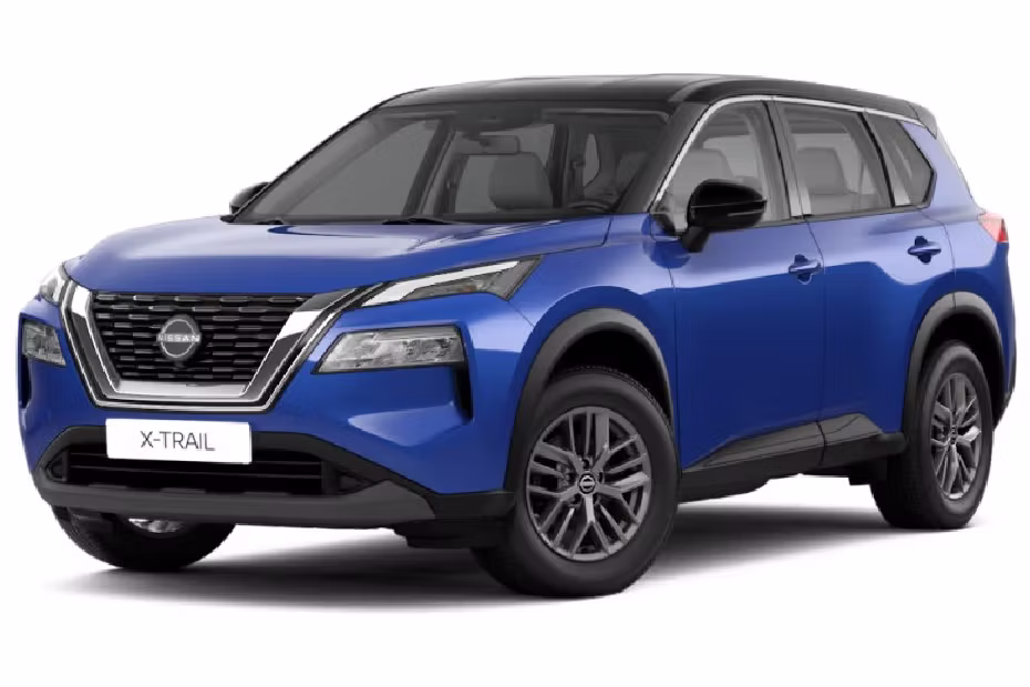 Nissan X Trail  Two Tone Caspian Blue Metallic Super Black