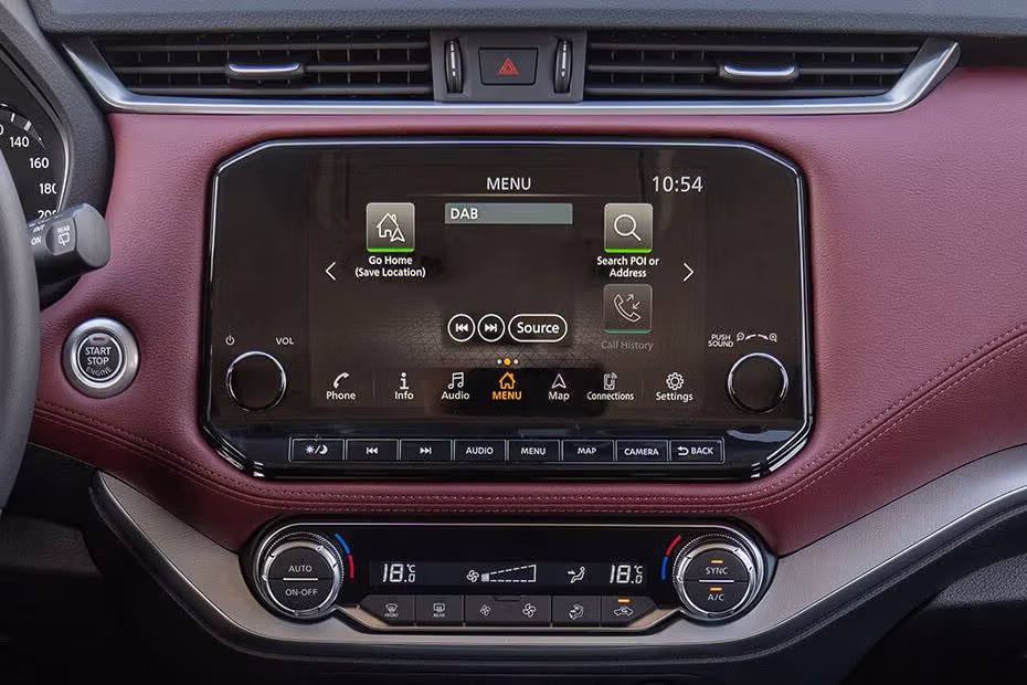 Nissan X Terra Front AC Control