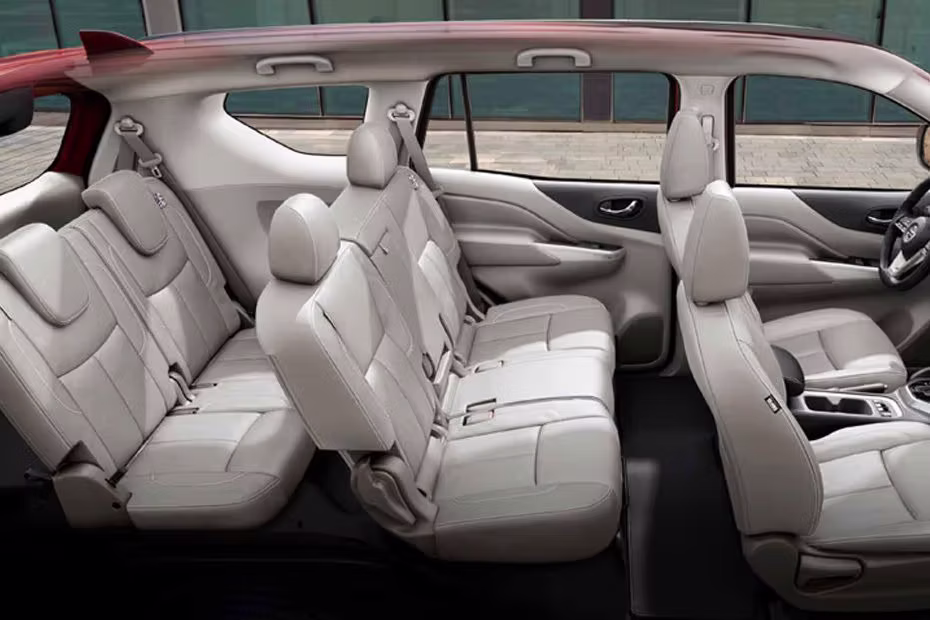 Nissan X Terra Front And Rear Seats Together