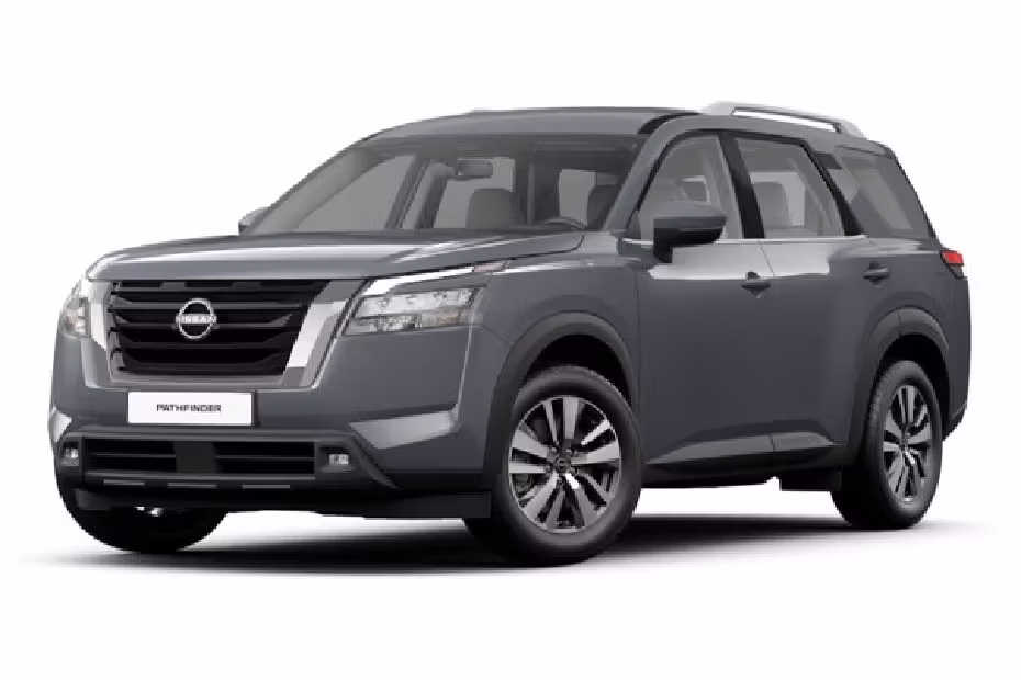 Nissan Pathfinder Boulder Gray  With Super Black