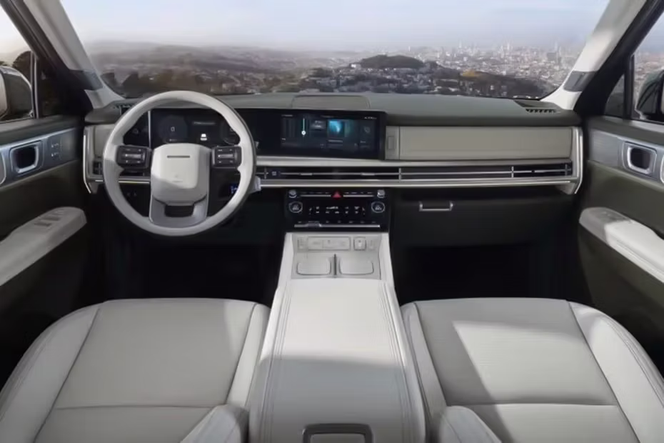 Hyundai Santa Fe Dashboard View