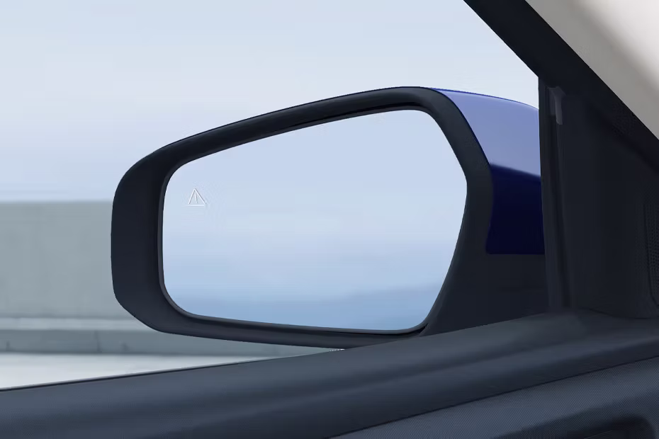 Hyundai Creta Driver Side Mirror Rear Angle