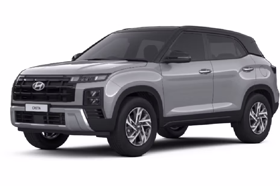 Hyundai Creta Magnetic Sliver Metallic With Black Roof