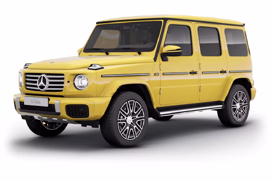 Mercedes Benz G Class Manufaktur Sunny Yellow