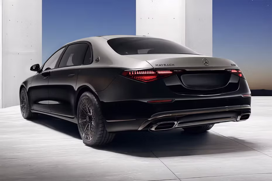 Rear Cross Side View Of Mercedes Benz - Maybach S Class 