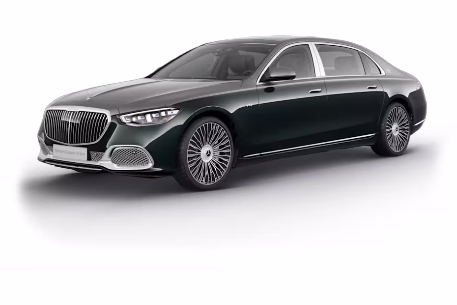 Mercedes-Benz Maybach S Class Emerald Green Mojave Silver Metallic