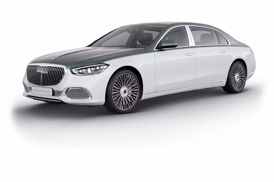 Mercedes-Benz Maybach S class Manufaktur Opalite white Bright Verde Silver