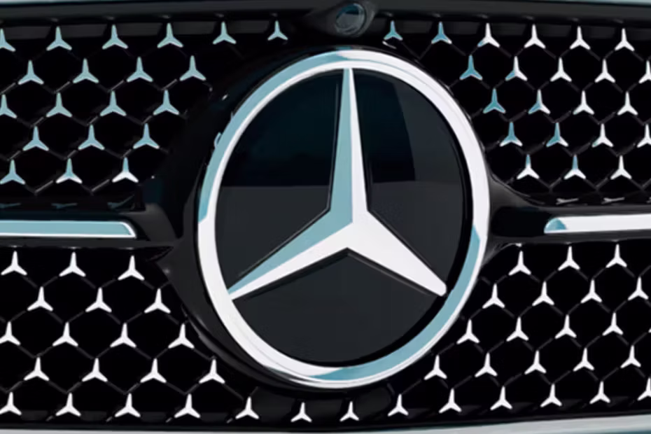 Mercedes-Benz A Class Close View Of Grill With Logo