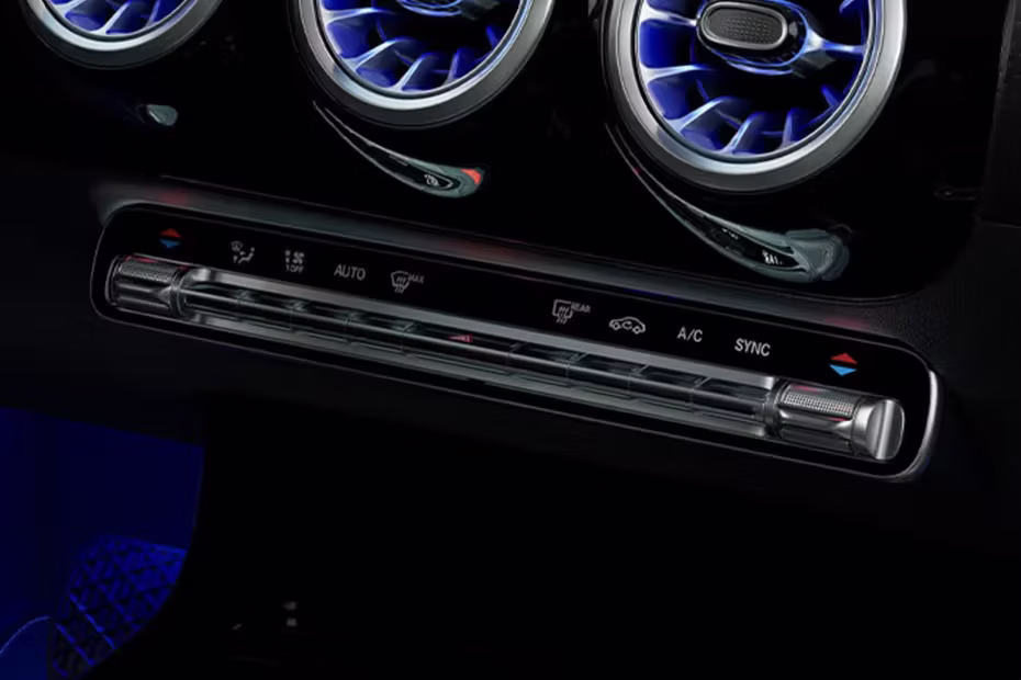 Mercedes-Benz A Class AC Controls