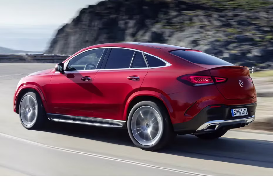 Mercedes-Benz GLE-Class Coupe Side And Rear Angle View
