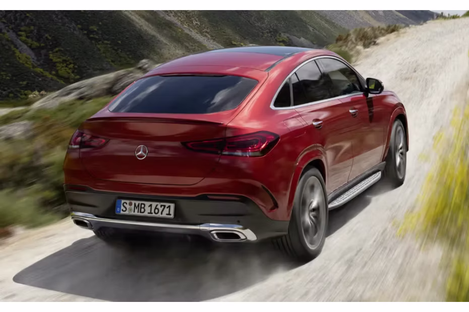 Mercedes-Benz GLE-Class Coupe Rear Angle View