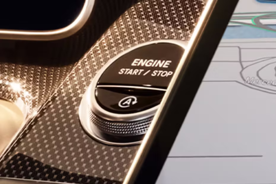 Mercedes-Benz S-Class Push And Start Button