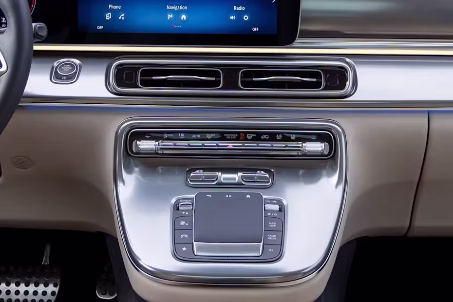 AC CONTROLS- Mercedes-Benz V-Class Van Front AC Controls System