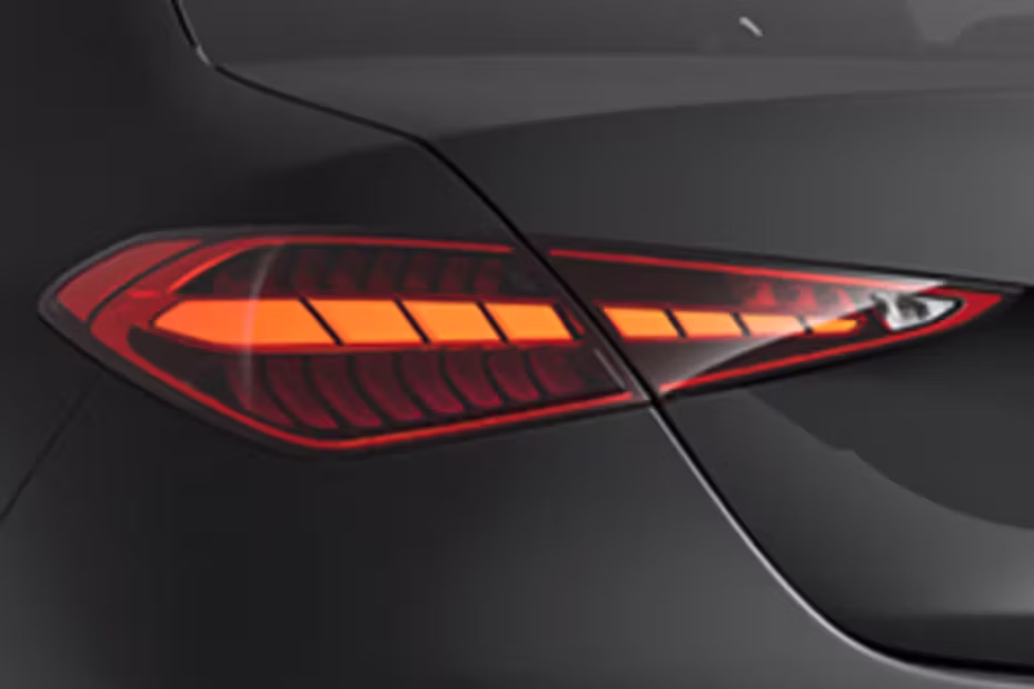 Tail Light Mercedes-Benz C Class Rear View Of Tail Light 