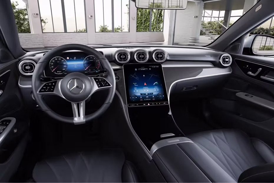 Dashboard Mercedes-Benz C Class  Dashboard With Floating Touchscreen  Infotainment System