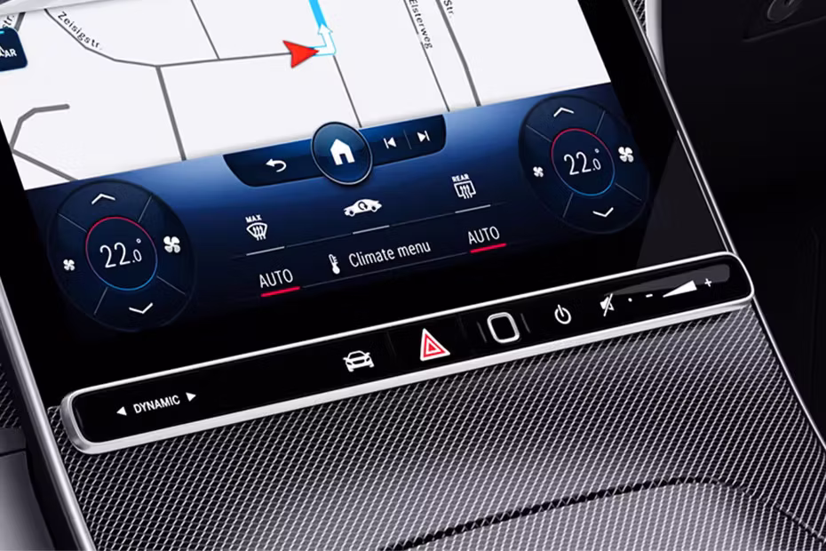 Mercedes-Benz C Class Climate Controls Low And High Volume Control 