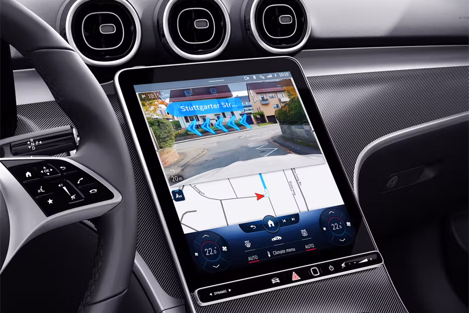 Mercedes-Benz C Class GPS Navigation With Parking Assist