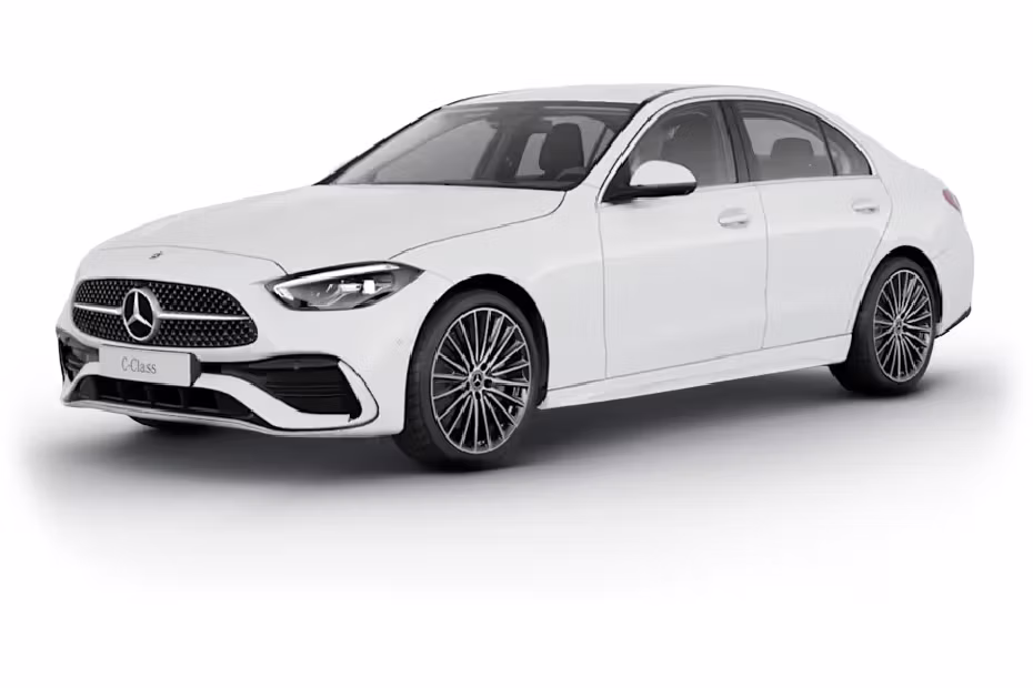 Mercedes-Benz C Class Sedan Polar White