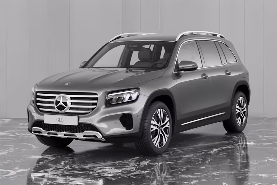 Mercedes-Benz GLB Class Gray Front LED With DRL And Left Side Wheel View