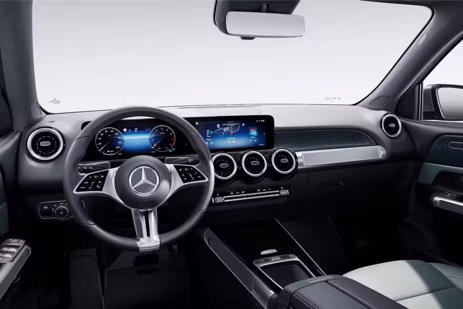 Mercedes-Benz GLB Class Dashboard Layout With Dual Ton Floating Display 