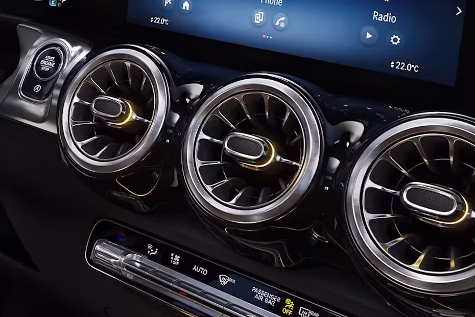 Mercedes-Benz GLB Class AC Vents Close Up View