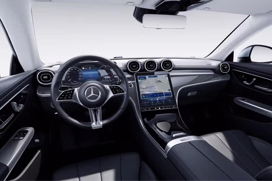 Mercedes-Benz CLE Dashboard Layout Dual Ton Touchscreen With Steering Wheel