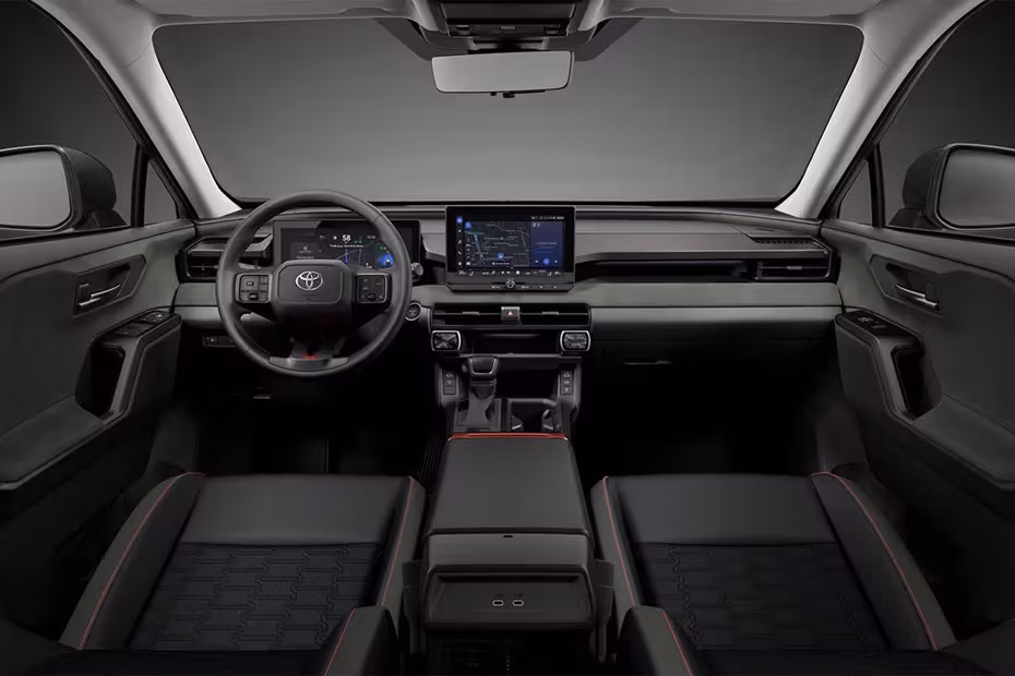 Toyota RVE 4 HAV Dashboard Layout Floating Touchscreen With Power Control Center Console