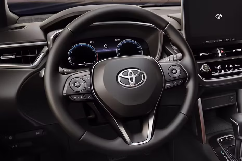 Toyota Corolla Cross Hybrid  Steering Wheel With TachoMeters