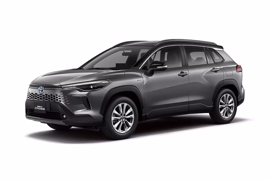 Toyota Corolla Cross Hybrid Gray Metallic Black