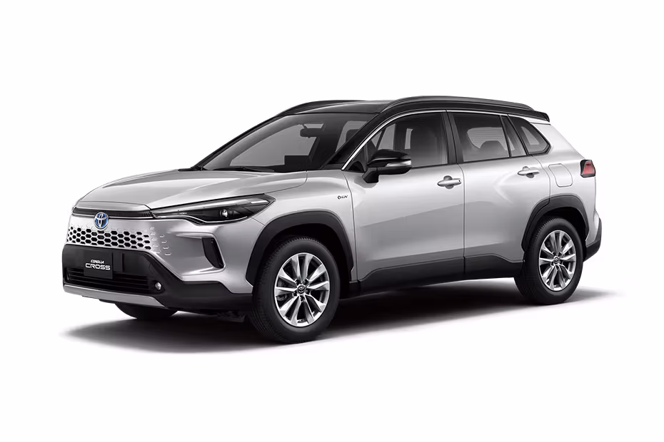 Toyota Corolla Cross Hybrid Silver Metallic Black