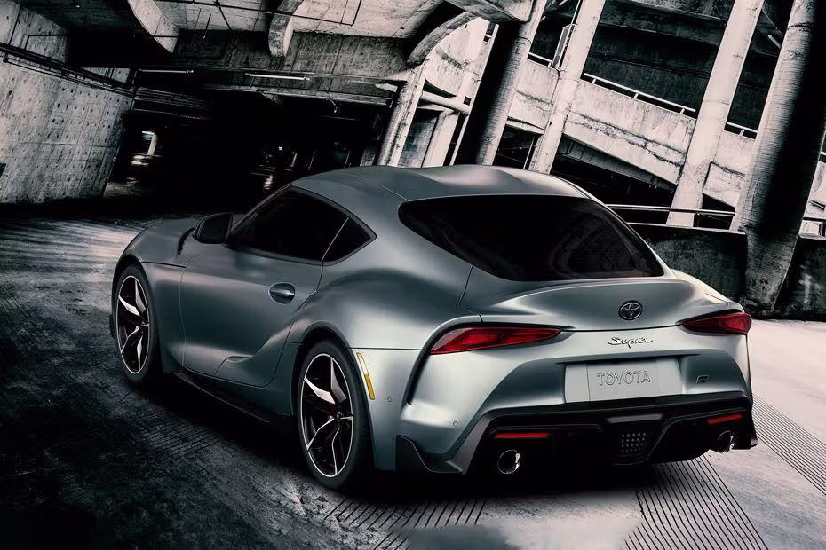 Toyota Supra Front And Cross Look With Tail Light Alloy Wheel