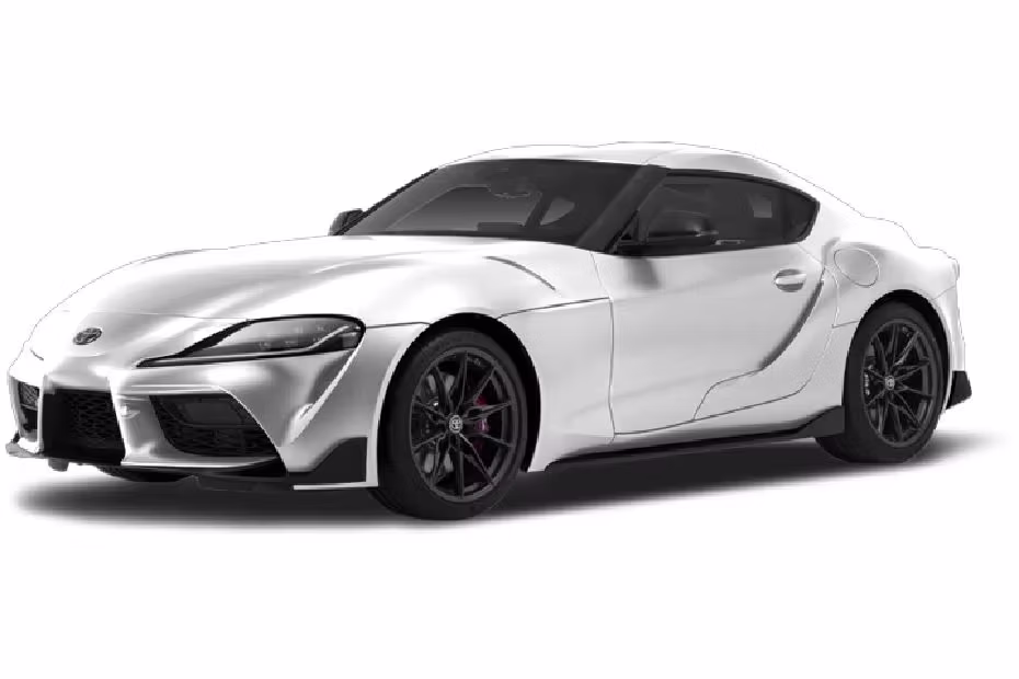 Toyota Supra White Platinum Metallic