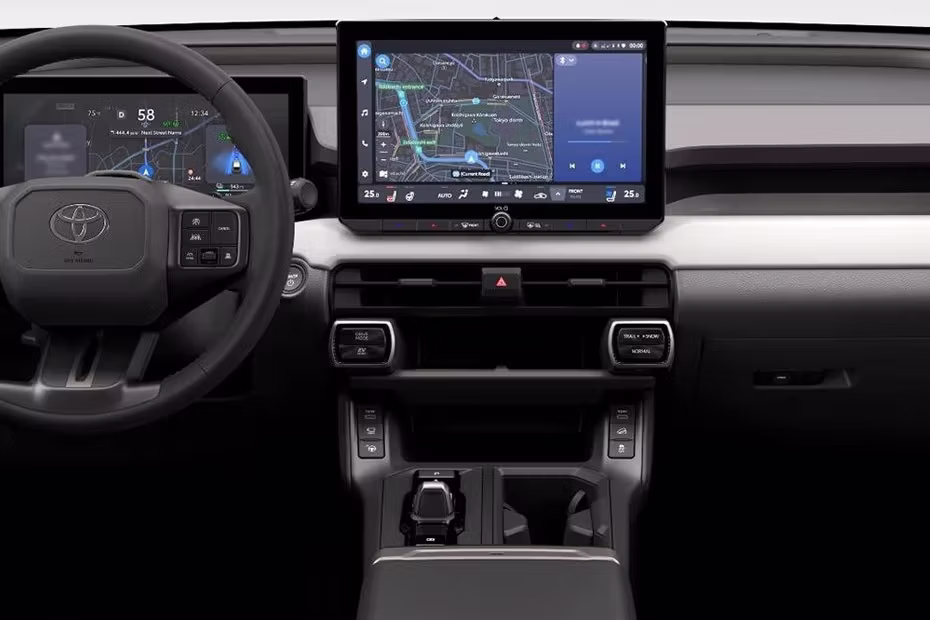 Toyota RAV 4 Stereo Layout Floating Screen With Steering Wheel