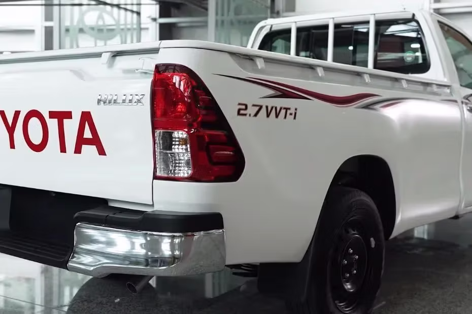 Toyota Hilux Tail Light Rear View