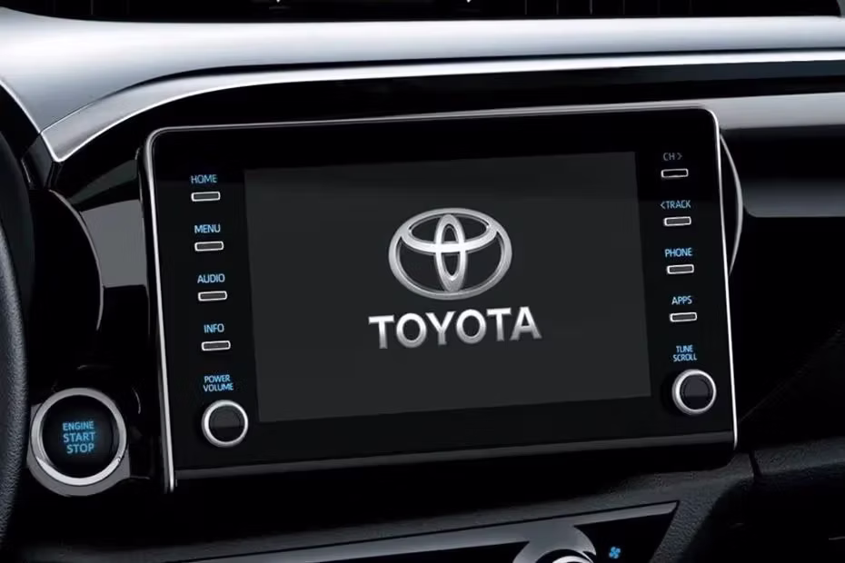 Toyota Hilux Stereo Closer View 