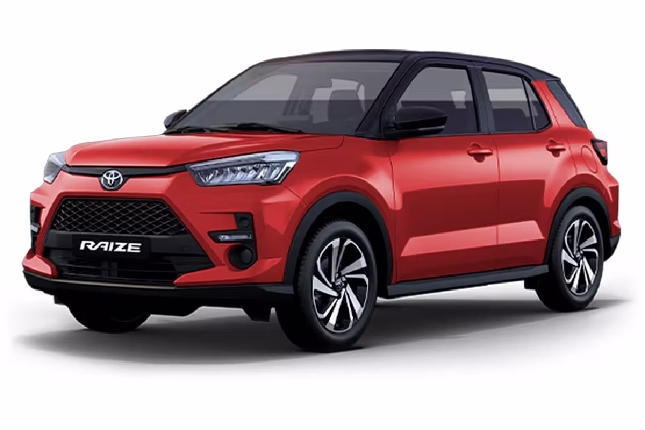 Toyota Raize Red And Black
