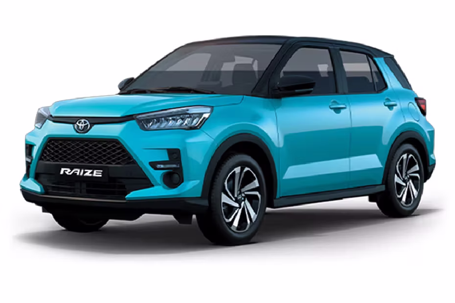 Toyota Raize Turquoise And Black