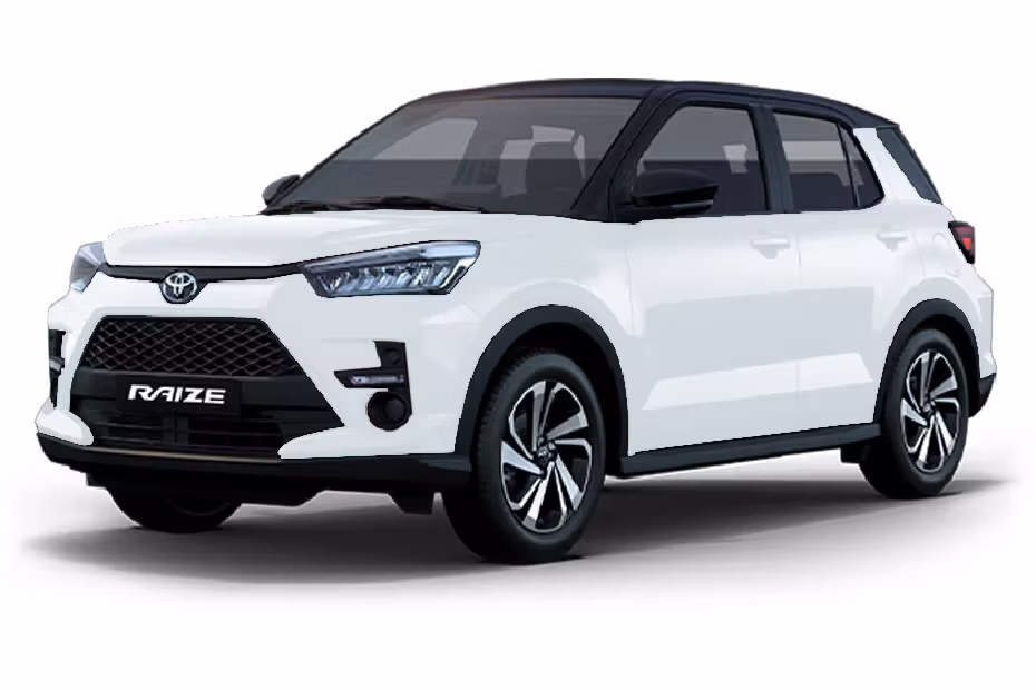 Toyota Raize White And Black