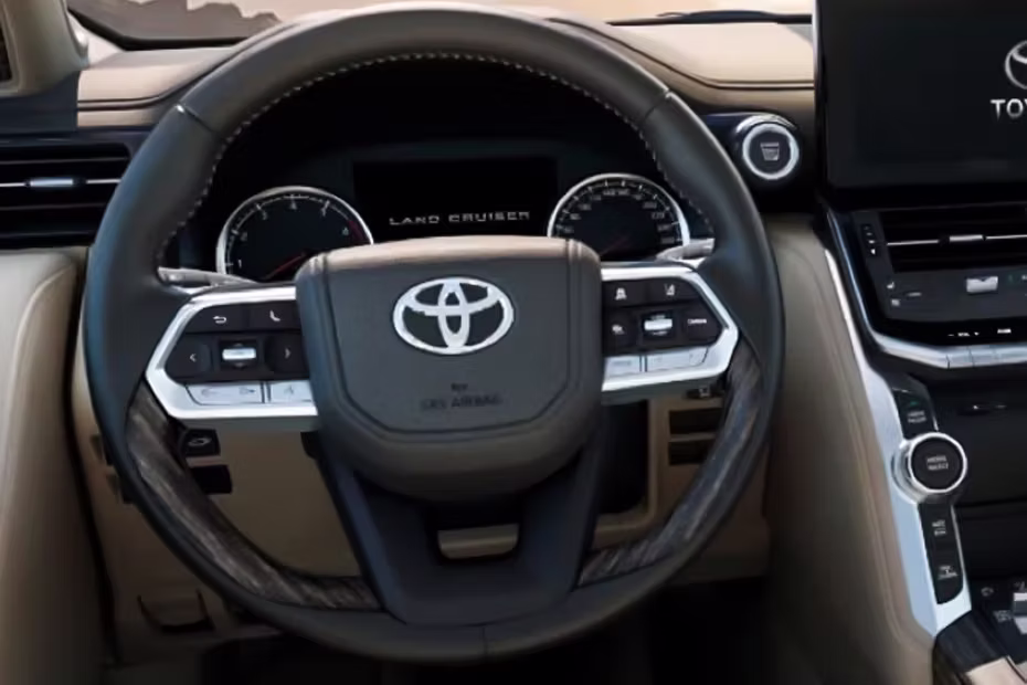 Toyota Land Cruiser Steering Wheel With Multi Function Controls