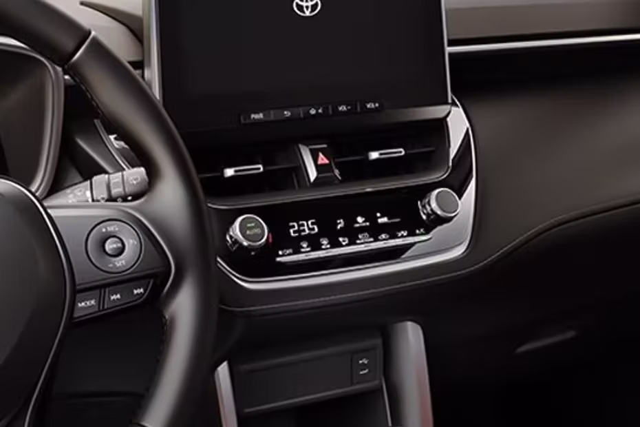 Toyota Corolla Cross AC Controls & AC Vents