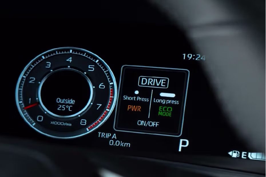 Toyota Veloz Tachometer Closer View