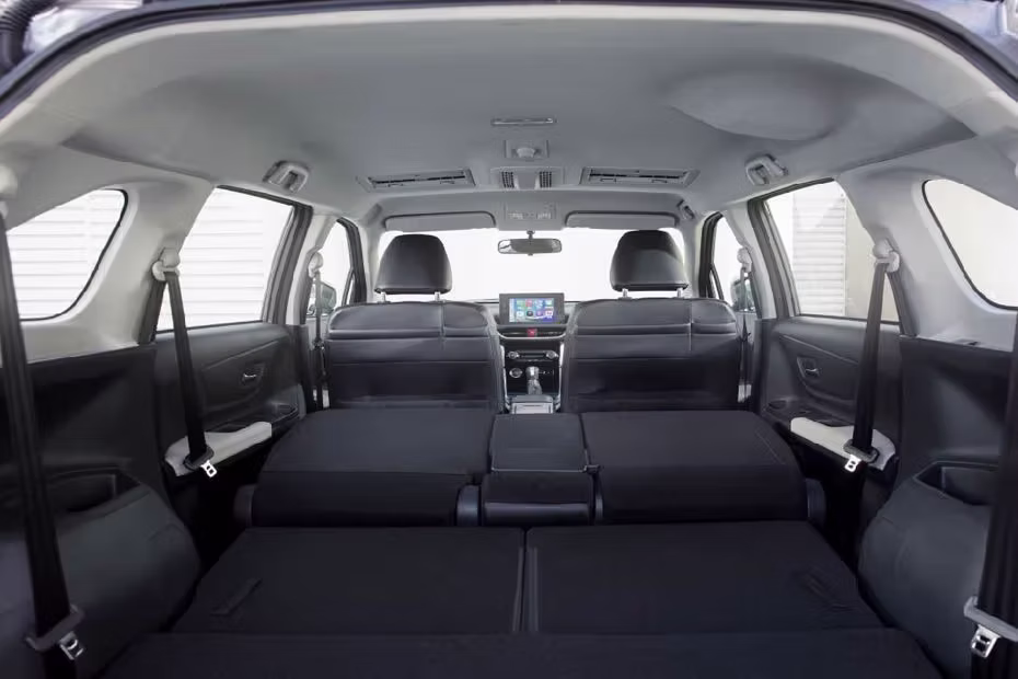 Toyota Veloz Folding Seats Full View Rear And Front