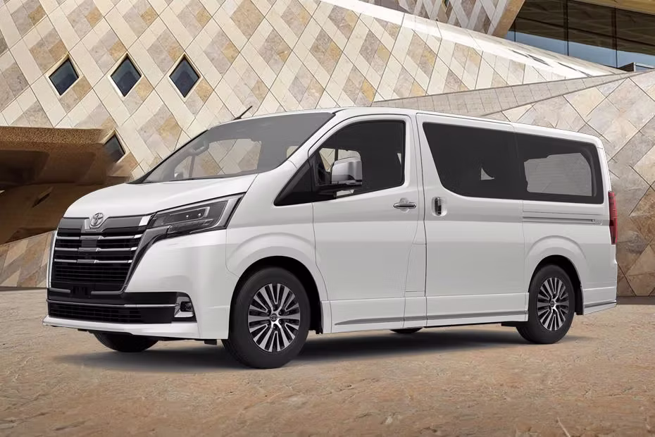Toyota Graniva Front Medium View LED DRL With Alloy Wheel Shine And Sharp