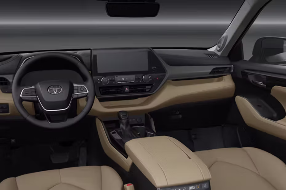 Toyota Highlander Dashboard Layout Floating Touchscreen Display